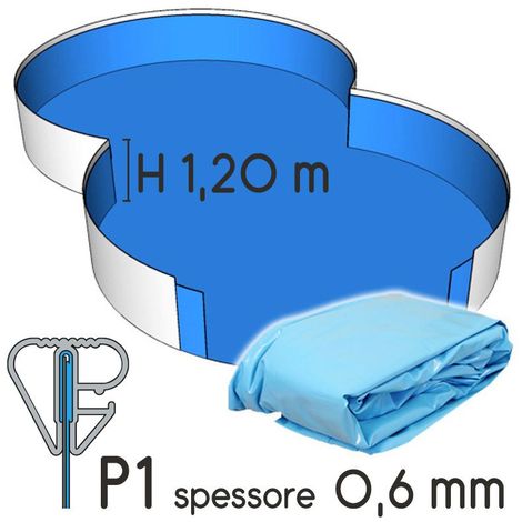 liner in pvc per impermeabilizzazione piscina