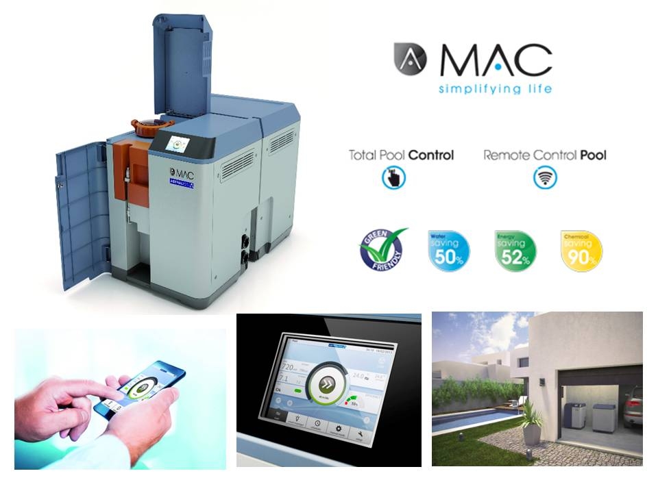pool mac fluidra domotica piscina